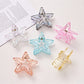 Beau - Transparent Star Shape Plastic Claw Hair Clip