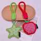 Keypus - Creative Plaid Fruit Keychain