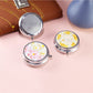 Mirroray - Cute Triple Compartment Round Compact Mirror