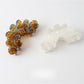 Beau - Flower Shape PVC Painted Finish Claw Clip