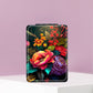 Mirroray - Floral Pattern Foldable Handheld Makeup Mirror