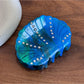 Beau - Shell Acetate Hair Claw Clip Ocean Breeze