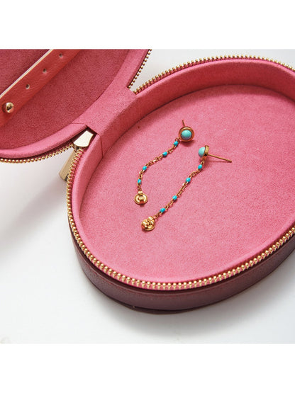 Earedge - Vintage Blue Tassel Earrings