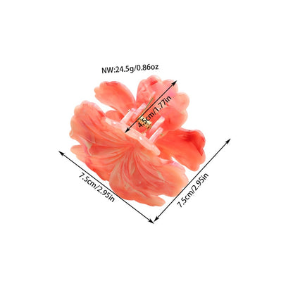 Beau - Sweet Style Flower Design Claw Hair Clip