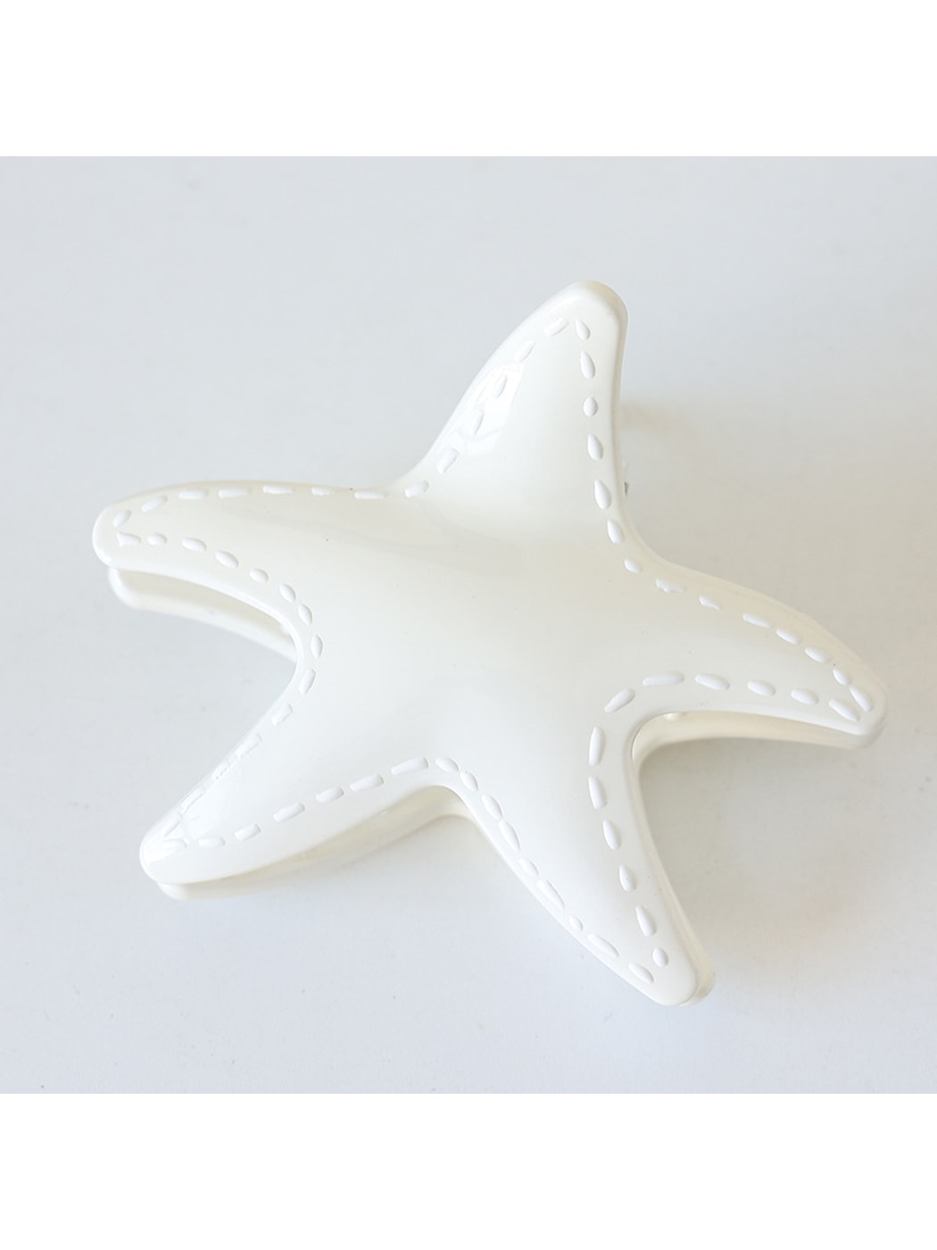 Beau - Starfish Ocean Style Glossy Claw Hair Clip