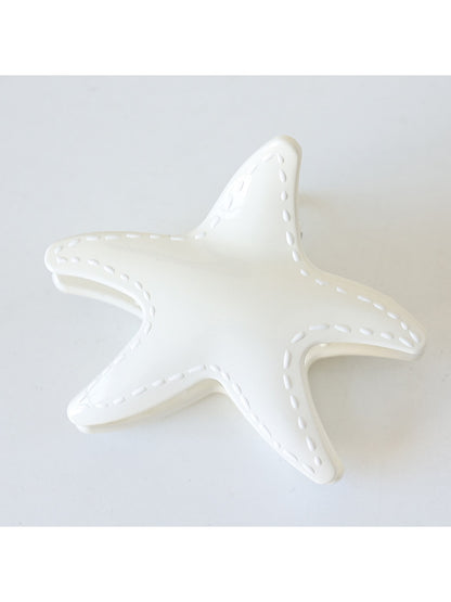 Beau - Starfish Ocean Style Glossy Claw Hair Clip