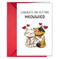 Carduria - Valentine's Day Heart Motif Greeting Card
