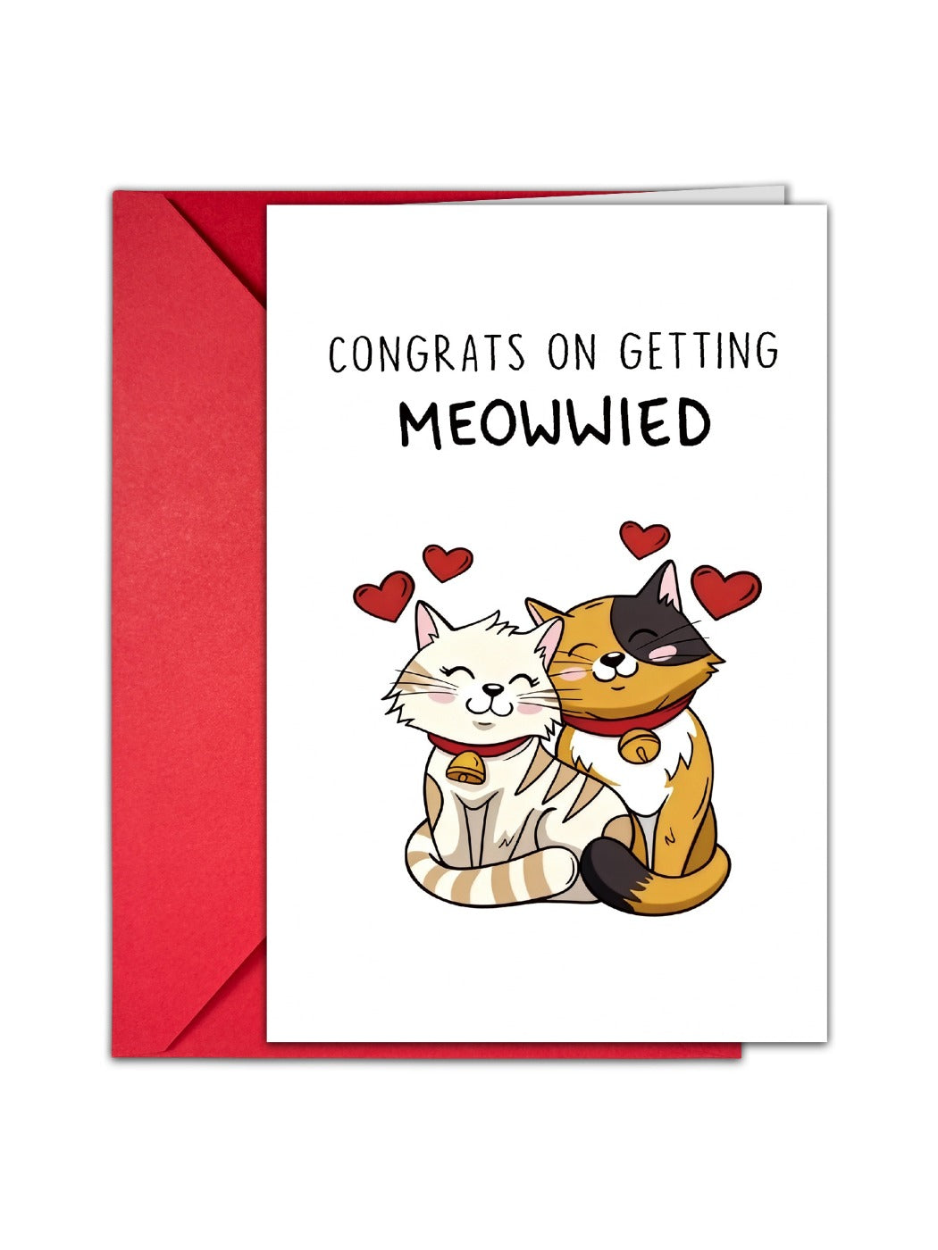 Carduria - Valentine's Day Heart Motif Greeting Card