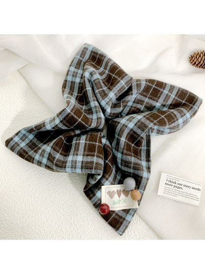 Gifty - British Style Square Scarf Hair Tie