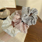 Gifty - Rhinestone Embellished High Elastic Scrunchie