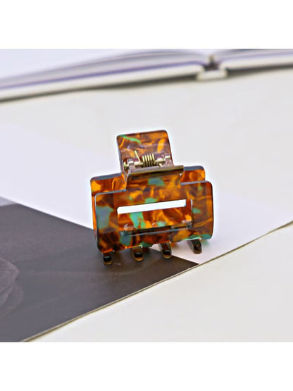 Beau - Fashionable Square Acetate Hair Clip