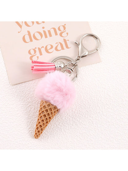 Keypus - Plastic Ice Cream Bag Charm Keychain