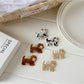 Beau - Sweet Dog Design Acetate Duckbill Hair Clip
