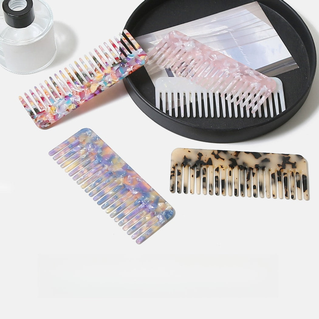 Camerow - Acetate Fiber Wide Tooth Daily Grooming Comb