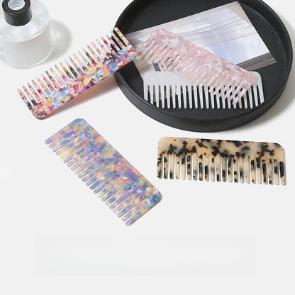 Camerow - Acetate Fiber Wide Tooth Daily Grooming Comb