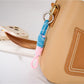 Keypus - Two Tone Rope Knot Bag Hanging Keychain