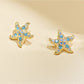 Earedge - Vintage Inspired Starfish Shaped Earrings