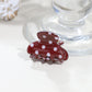 Beau - Modern Minimalist Polka Dot Acrylic Claw Clip
