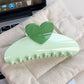 Beau - Sweet Style Heart Detail Claw Clip