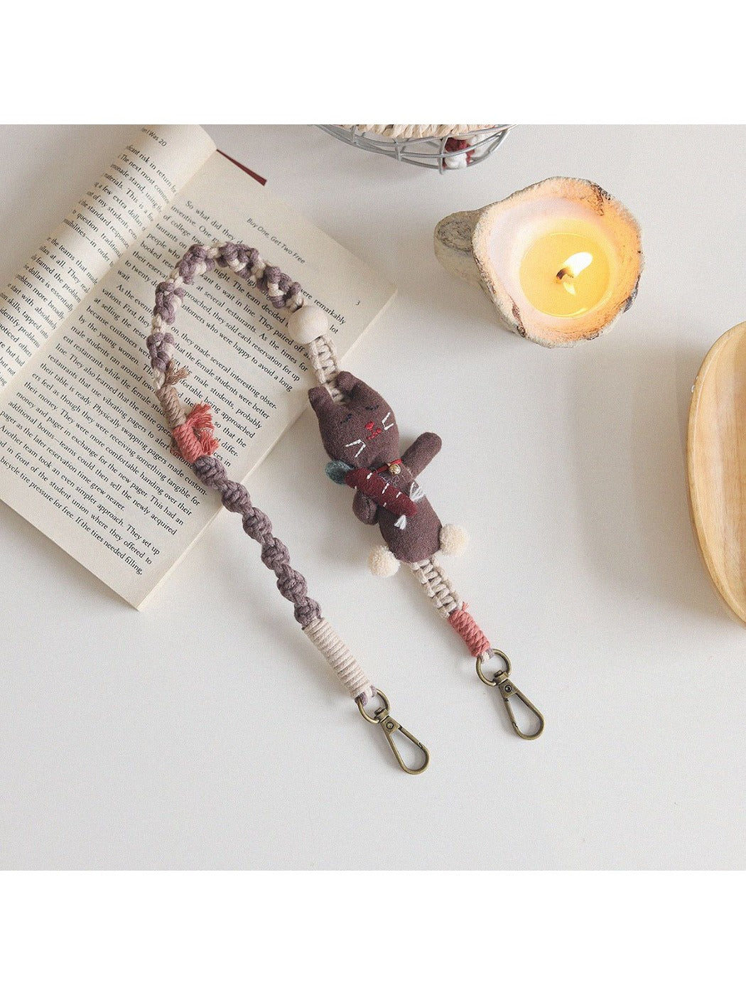 Keypus - Cute Bunny Phone Strap