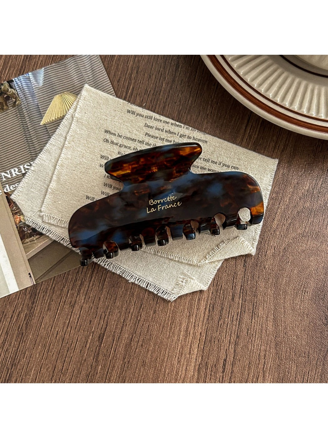 Beau - Elegant Square Hair Claw Clip