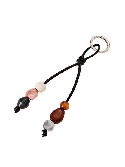 Keypus - Vintage Beaded Charm Keychain