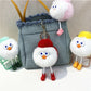 Keypus - Cartoon Funny Round Keychain