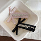 Beau - Bow Accent-Row Hair Clip