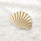 Beau - Matte Plastic Fan Shape Everyday Claw Clip
