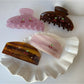Beau - Cherry Print Clip Claw Hair Clip