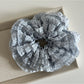 Packaging of Gifty Sweet Cutout Lace Scrunchie with branding and product information