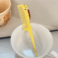Camerow - Cartoon Animal Acetate Long Handle Comb