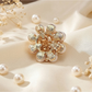 Brovia - Fashion Alloy Suit Cardigan Accent Brooch