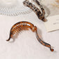 Beau - Leopard Print Curved Hair Clip