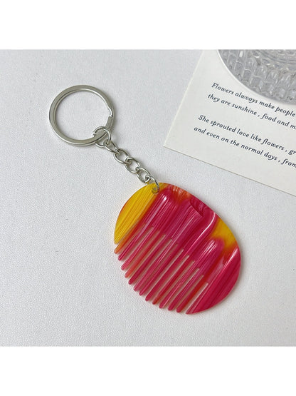 Keypus - Colorful Comb Keychain Charm