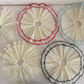 Gifty - Double Layer Ruched Polyester Scrunchie