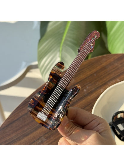 Beau - Musical Instrument Cartoon Hair Clips