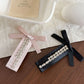 Beau - Bow Accent-Row Hair Clip