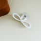 Beau - Open Bow Design Plastic Alloy Hair Claw Clip