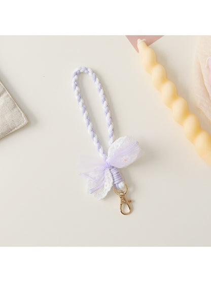 Keypus - Delicate Mesh Bow Keychain