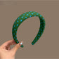 Gifty - Rounded Polka Dot Fashion Hair Headband