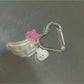 Keypus - Acrylic Bunny Angel Wing Star Bag Charm Keychain