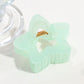 Beau - Sweet Style Star-Shaped Plastic Alloy Claw Clip