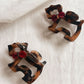 Beau - Playful Dog Shape Acetate Claw Clip