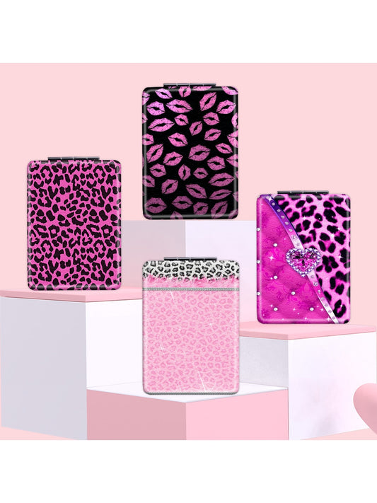 Mirroray - Folding Rectangular Portable Touch Up Mirror