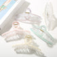 Beau - Acetate Fiber Loop Line Women Claw Clip