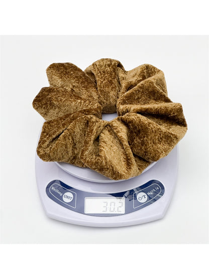 Gifty - Solid Color Plush Hair Ties