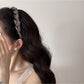 Gifty - Minimalist Polyester Toothed Wave Shape Headband