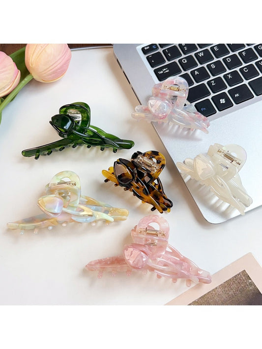 Beau - Sweet Floral Tulip Shape Hair Claw Clip