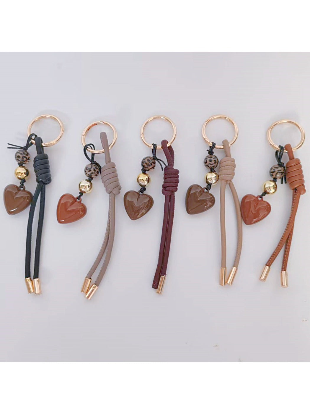 Keypus - Exquisite Heart Pendant Keychain